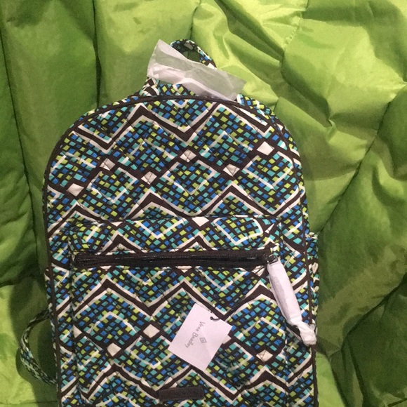 Vera Bradley Handbags - Vera Bradley Leighton Backpack, Rain Forest
